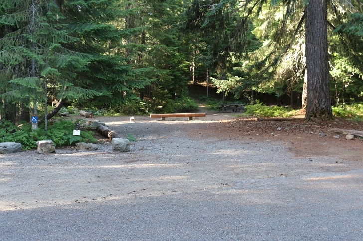 Camping in Washingtons Kachess Campground.